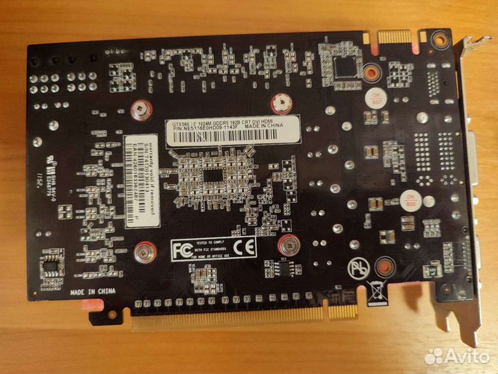 Видеокарта Nvidia GeForce gtx 560 se