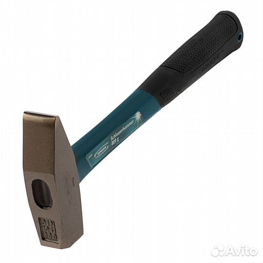 Молоток слесарный, 800 г, квадратный боек, фибергл