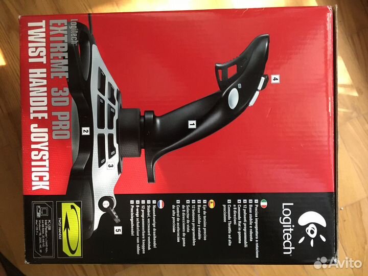 Игровой джойстик для пк Logitech Extreme 3D Pro