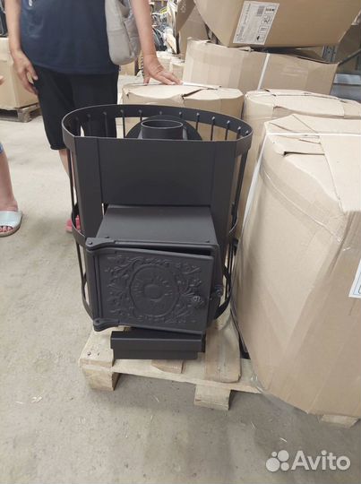 Печь для бани Банная печь Дачник Ч