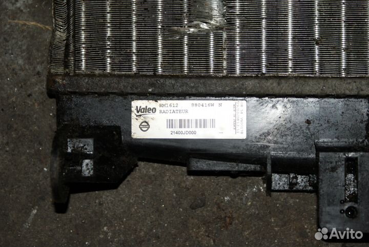 Радиатор охлаждения основной Nissan Qashqai J10