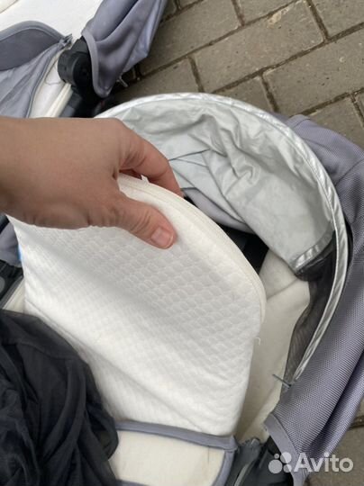 Коляска для двойни погодок uppababyvista