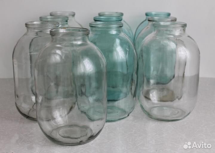 Продаются 3х литровые стеклянные банки