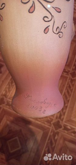 Глиняные вазы