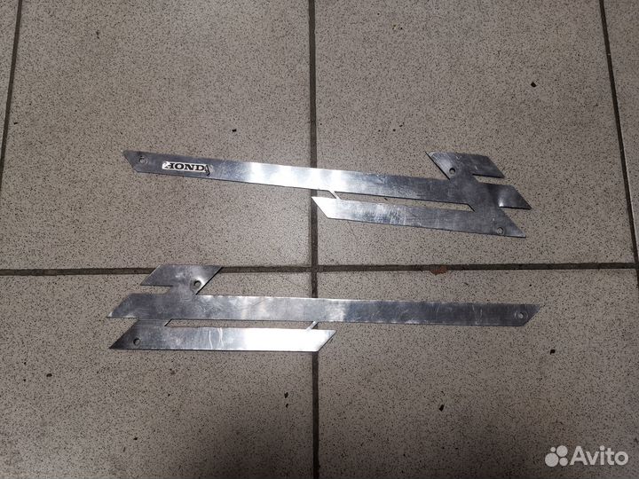 Молдинг на боковые кофры Honda gl1500 gold wing