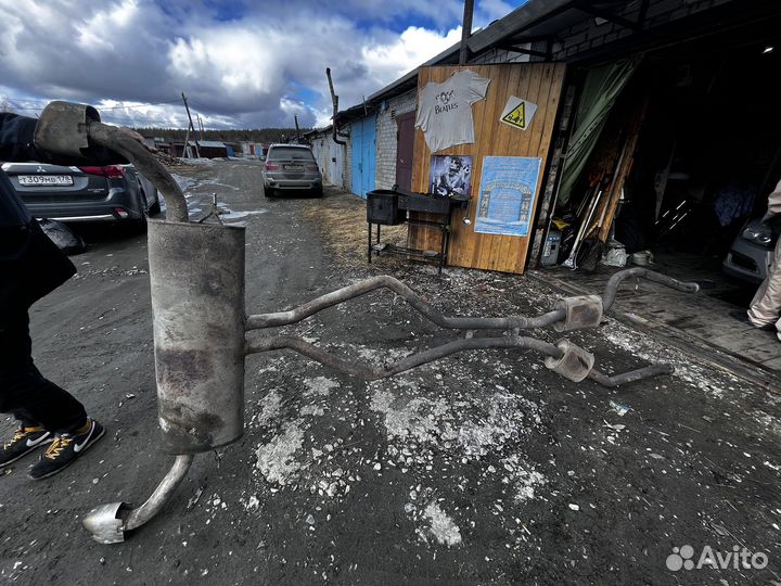 Глушитель в сборе