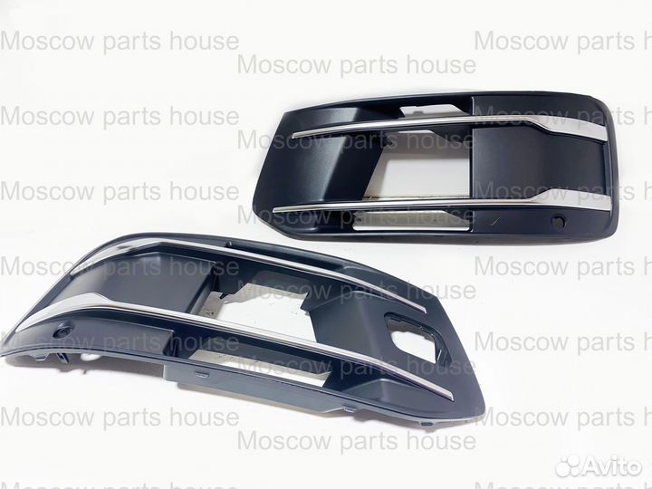 Audi Q7 4M 15-19 вставка левая в обычный бампер