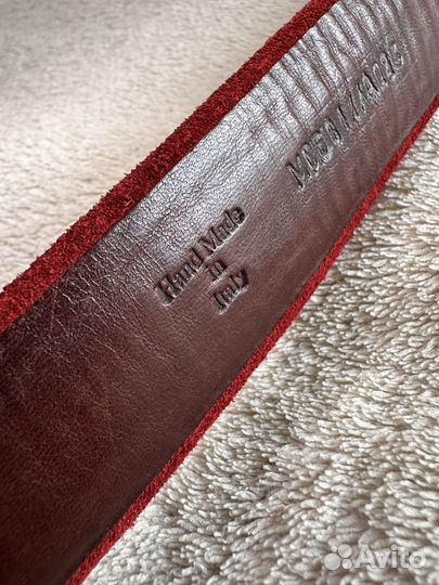 Ремень мужской натуральная кожа италия