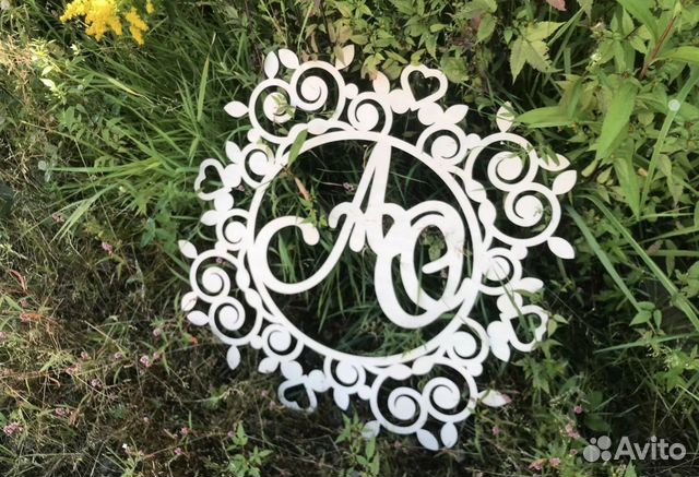 Монограмма на свадьбу