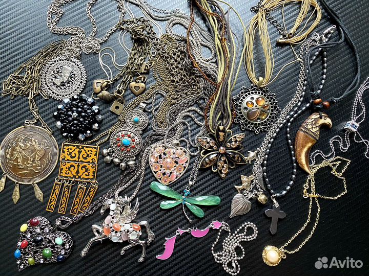 Крупные кулоны подвески винтаж