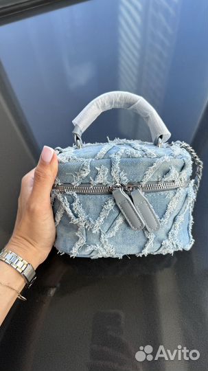 Сумка женская через плечо джинсовая