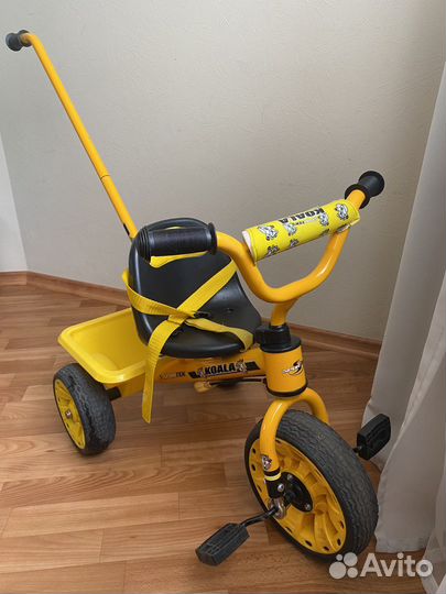 Трехколесный велосипед koala с управлением