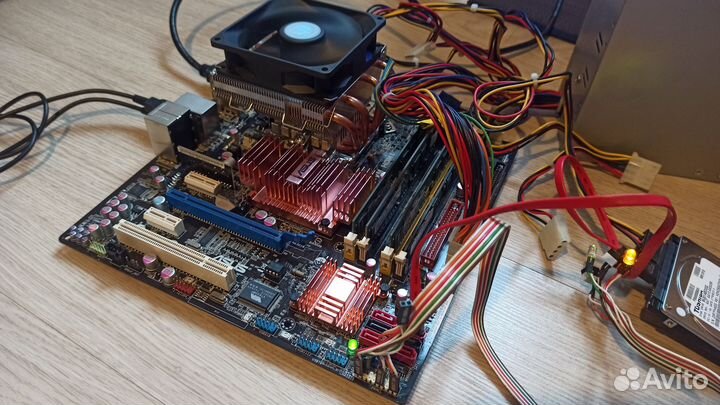 Связка 775/ Core quad Q9500/ 8gb