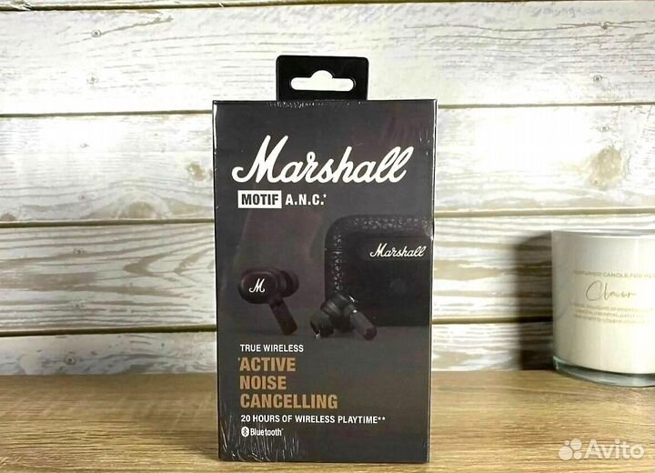 Наушники Marshall Motif anc запечатанные