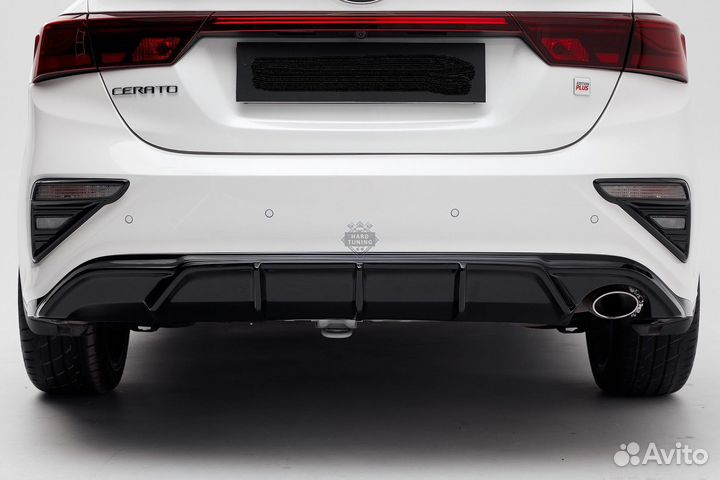 Диффузор заднего бампера KIA cerato/forte/K3 4 BD