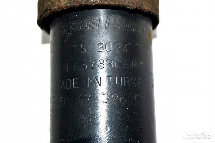 Амортизатор переднего моста, левый scania P-series