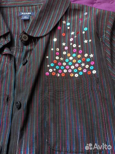 Блузка, рубашка школа синяя, белая, чёрная 120-128