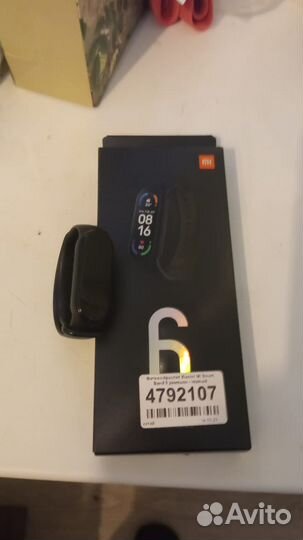 Фитнес браслет xiaomi mi smart band 6