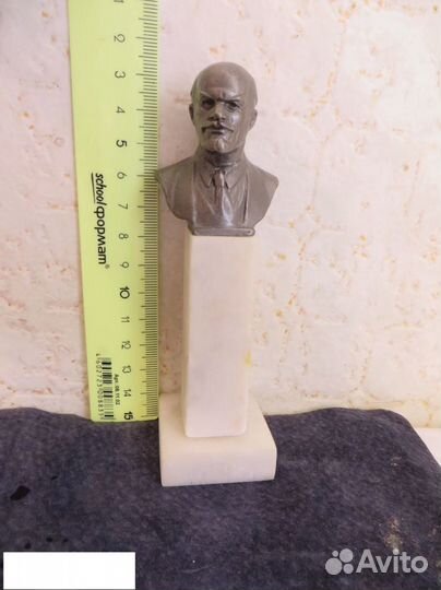 Бюст Ленина металл скульптор геворкян большой