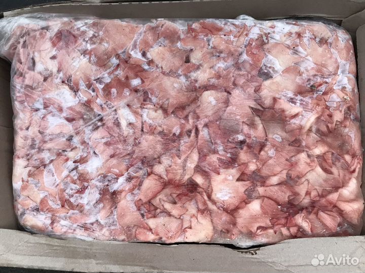 Гребешки куриные заморозка / монолит 10кг /крупные