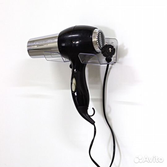 Держатель для фена настенный 160х90х60 мм самоклея