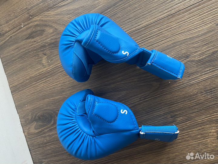 Перчатки для карате единоборств накладки размер S