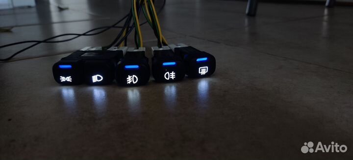 Кнопки Ваз 2114