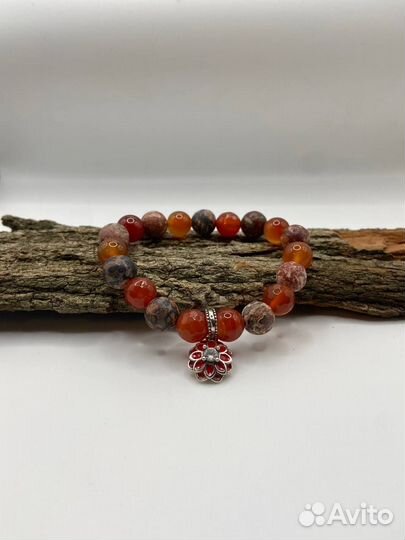 Браслет-талисман из камней «Энергия страсти»