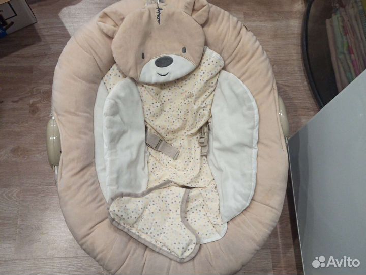 Шезлонг детский с вибрацией