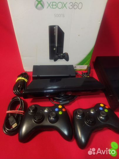 Xbox 360 E, комплект как для себя