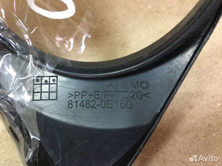 Накладка птф передняя левая Toyota Highlander 3 50