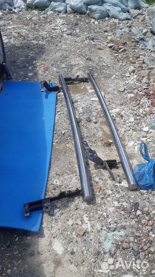 Защита порогов renault duster