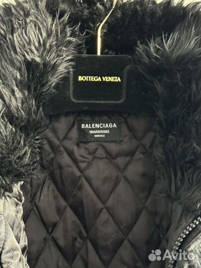 Balenciaga Faux Fur Jacket куртка