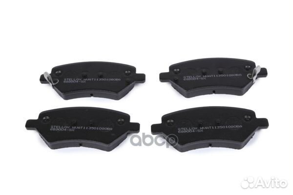 689 004-SX колодки дисковые передние Chery A3