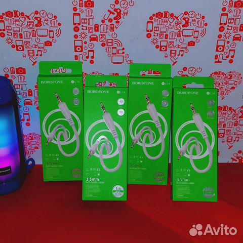 AUX кабель. Аукс 1м. К5