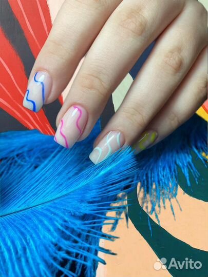 Маникюр гель лак