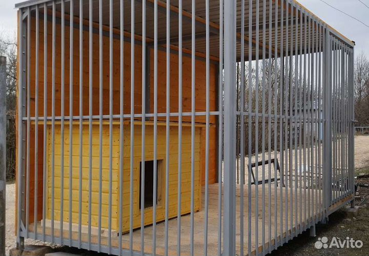 Вольер для собак уличный