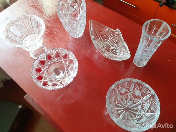 Хрустальные вазы