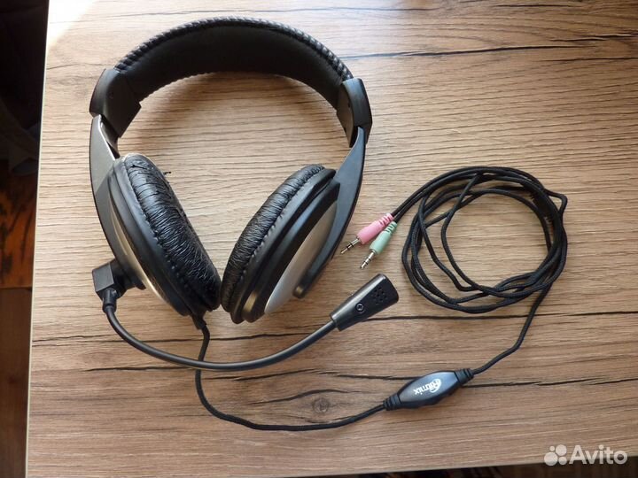 Наушники проводные с микрофоном ritmix RH - 514M