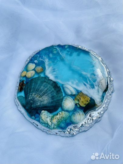 Подстаканники из эпоксидной смолы