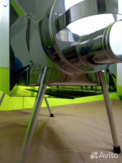 Печь походная Пошехонка Средняя на 30 л. c экранам