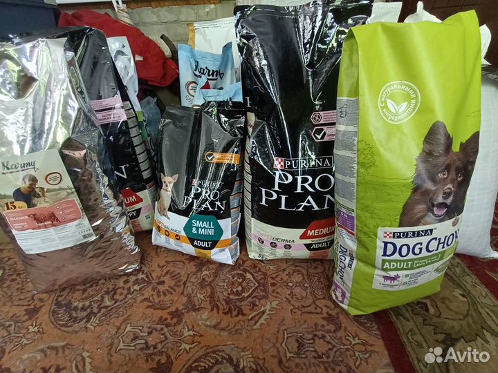 Проплан, Карми и другие корма для собак