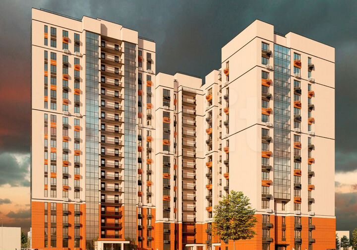 1-к. квартира, 39,8 м², 2/15 эт.