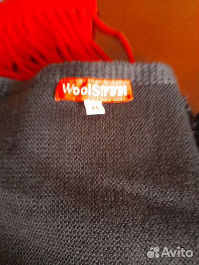 Павловопосадский платок шерсть бу