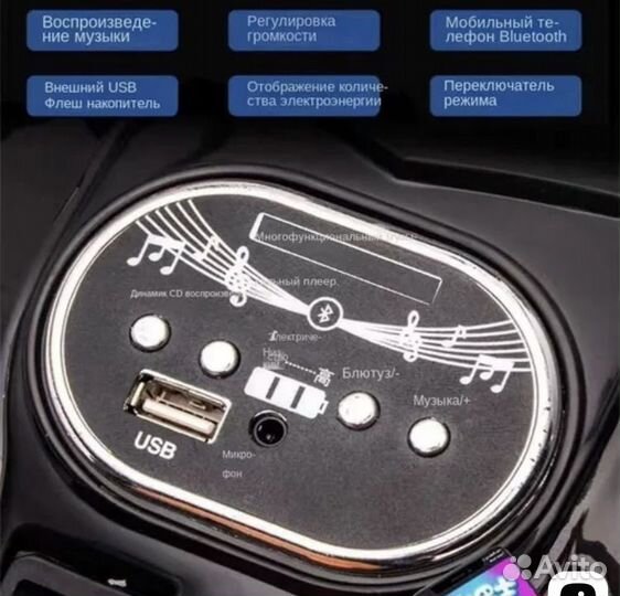 Детский электро мотоцикл от 3 лет