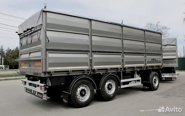 Прицеп зерновоз FOX Trailer Зерновоз-бортовой 3 оси, 2023