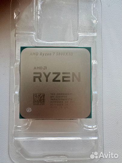 Процессор AMD Ryzen 7 5800X3D OEM