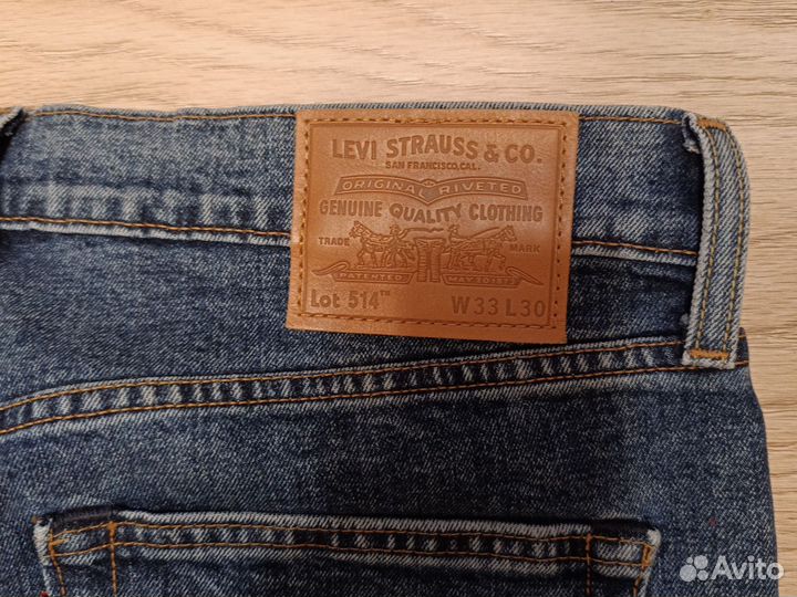Мужские джинсы levis 514