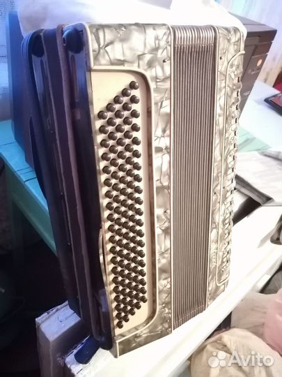 Аккордеон немецкий кнопочный stark (раритет)