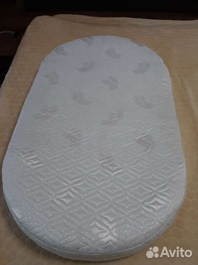 Матрас детский овальный, бортики